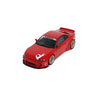 Rocket Bunny Nissan Silvia S15 Nissan Red 2014 \"Project Cars\" OttO mobile 1:18 Resinemodell (Türen, Motorhaube... nicht zu öffnen!)